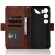 Чехол-книжка с карманами Deexe Wallet Stand для ZTE Nubia Neo 5 GT - Brown (432002Z). Фото 4 из 16