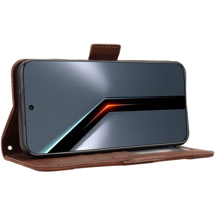 Чехол-книжка с карманами Deexe Wallet Stand для ZTE Nubia Neo 5 GT - Brown (432002Z) Чехол-книжка с карманами Deexe Wallet Stand для ZTE Nubia Neo 5 GT - Brown: фото 6 из 16