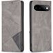 Чехол-книжка с карманами UniCase Geometric Pattern для Google Pixel 11 Pro XL - Grey (426011H). Фото 1 из 12