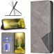 Чохол-книжка з кишеньками UniCase Geometric Pattern для Realme 16 Pro Plus - Grey (428519H). Фото 4 з 10