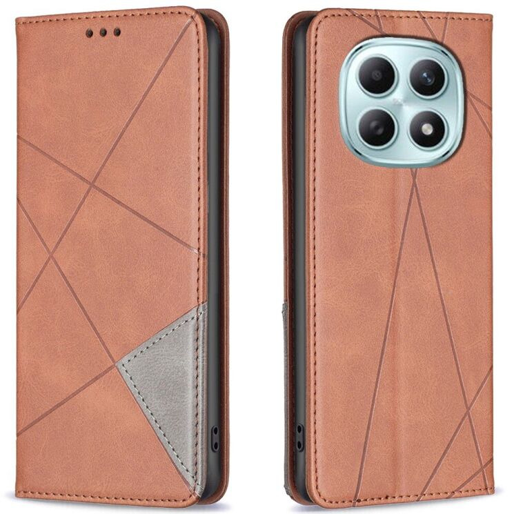 Чехол-книжка с карманами UniCase Geometric Pattern для Xiaomi Redmi Note 15 (4G/5G) / Poco M8 - Brown (404636Z) Чехол-книжка с карманами UniCase Geometric Pattern для Xiaomi Redmi Note 15 (4G/5G) / Poco M8 - Brown: фото 1 из 10