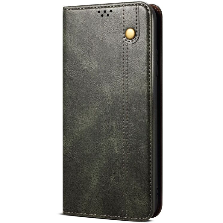 Чохол-книжка з кишеньками UniCase Leather Wallet для OnePlus Nord 5 / Ace 5 Ultra - Green: фото 5 з 8