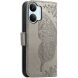 Чехол-книжка с рисунком UniCase Butterfly Pattern для Xiaomi Poco X8 Pro Max - Grey (408933H). Фото 6 из 10