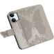Чехол-книжка с рисунком UniCase Butterfly Pattern для Xiaomi Poco X8 Pro Max - Grey (408933H). Фото 3 из 10