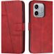 Чехол-книжка с застежкой UniCase Jet Cover для Honor 600 Lite - Red (411820R). Фото 1 из 10