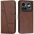 Чехол-книжка с застежкой UniCase Jet Cover для Nothing Phone (4a) Pro - Brown (411412Z)
