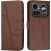 Чехол-книжка с застежкой UniCase Jet Cover для Nothing Phone (4a) Pro - Brown: фото 1 из 11