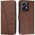 Чохол-книжка з застібкою UniCase Jet Cover для Xiaomi Poco C95 Pro - Brown: фото 1 з 10