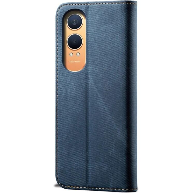 Чехол-книжка UniCase Jeans Wallet для OnePlus Nord CE 4 Lite - Blue: фото 6 из 6