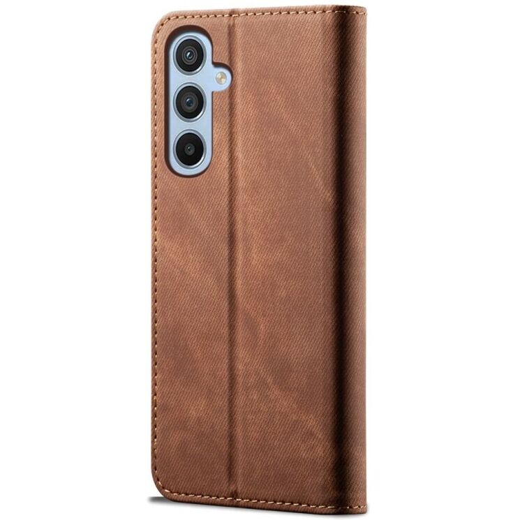 Чехол-книжка UniCase Jeans Wallet для Samsung Galaxy S25 (S931) - Coffee: фото 6 из 6