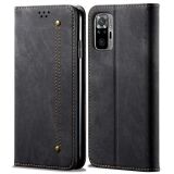 Чохол-книжка UniCase Jeans Wallet для Xiaomi Redmi Note 10 / Note 10s / Poco M5s - Black (278518B)