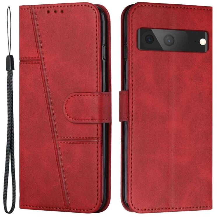Чехол-книжка UniCase Jet Cover для Google Pixel 7 - Red: фото 1 из 11