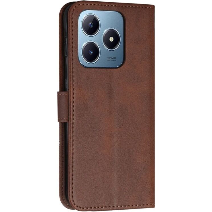 Чохол-книжка UniCase Jet Cover для Realme C63 / C61 / Note 60x / Note 60 - Brown: фото 5 з 10