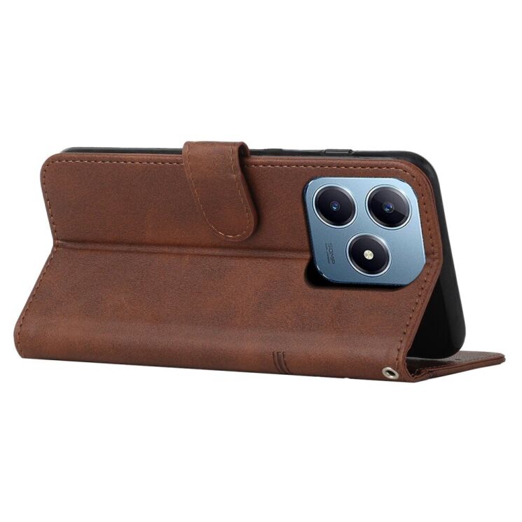 Чохол-книжка UniCase Jet Cover для Realme C63 / C61 / Note 60x / Note 60 - Brown: фото 3 з 10