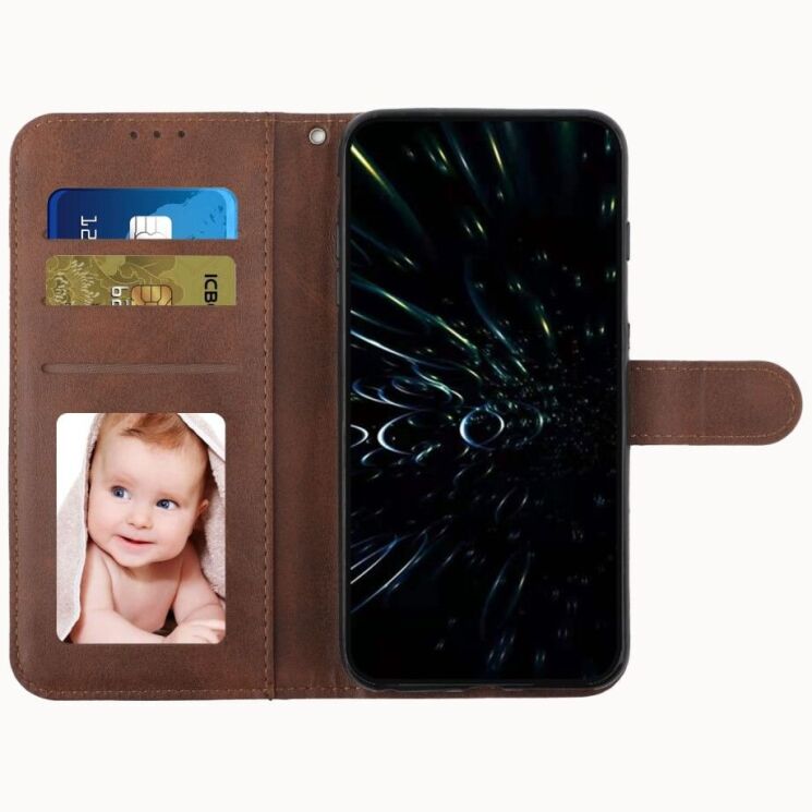 Чехол-книжка UniCase Jet Cover для TECNO Spark 30C - Brown: фото 2 из 10
