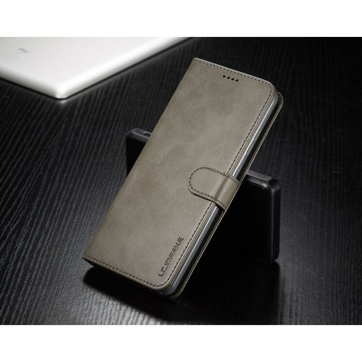 Чохол LC.IMEEKE Wallet Case для Samsung Galaxy S20 Ultra (G988) - Grey: фото 4 з 5