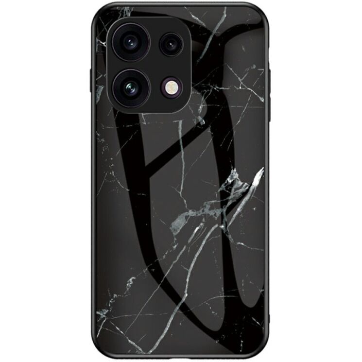 Чохол з малюнком Deexe Gradient Pattern для OPPO Reno 16 F - Black: фото 1 з 8