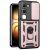 Чохол із захистом камери Deexe Armor Shield для Infinix Hot 70 Pro - Rose Gold: фото 1 з 9