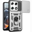 Чехол с защитой камеры Deexe Armor Shield для Motorola Signature - Silver (407617S)