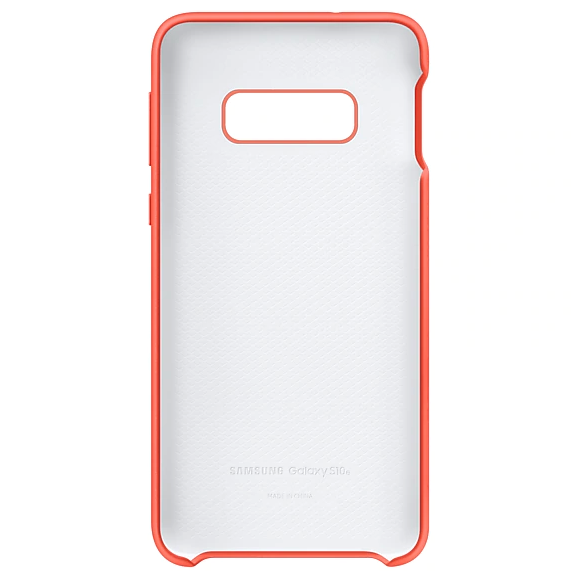 Чохол Silicone Cover для Samsung Galaxy S10e (G970) EF-PG970THEGRU - Berry Pink: фото 4 з 4