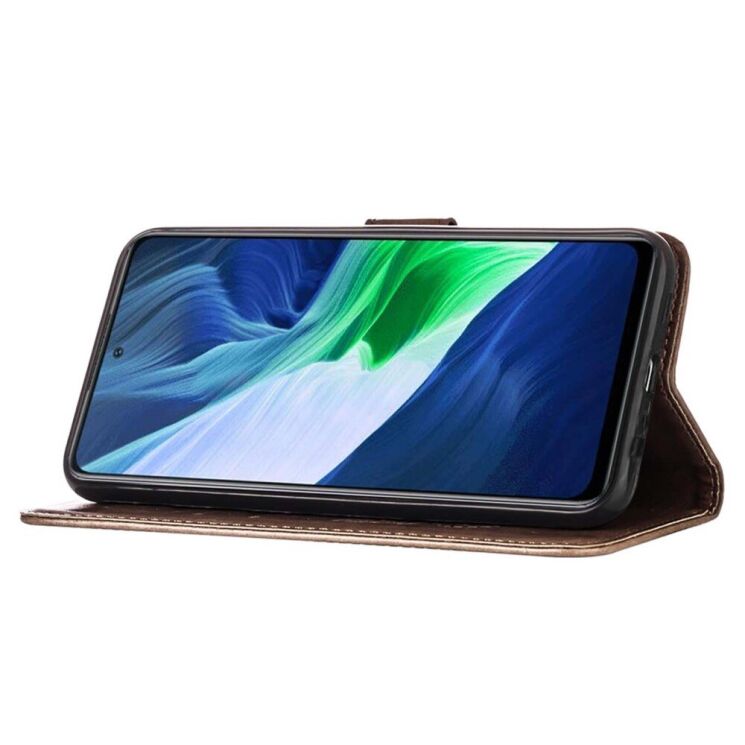 Чехол-книжка с рисунком UniCase Butterfly Pattern для Infinix Note 10 Pro (X695C) - Grey: фото 5 из 10