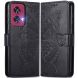 Чехол UniCase Butterfly Pattern для Motorola Edge 50 Fusion - Black (354231B). Фото 1 из 8