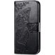 Чехол UniCase Butterfly Pattern для Motorola Edge 50 Fusion - Black (354231B). Фото 4 из 8