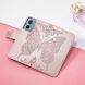 Чехол UniCase Butterfly Pattern для Motorola Moto G05 - Rose Gold (372731RG). Фото 9 из 14