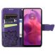 Чехол UniCase Butterfly Pattern для Motorola Moto G24 / G04 / G04s / E14 - Dark Purple (347827DV). Фото 2 из 8
