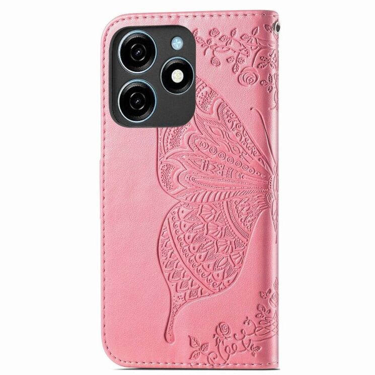 Чохол UniCase Butterfly Pattern для TECNO Spark 20C - Pink: фото 5 з 8