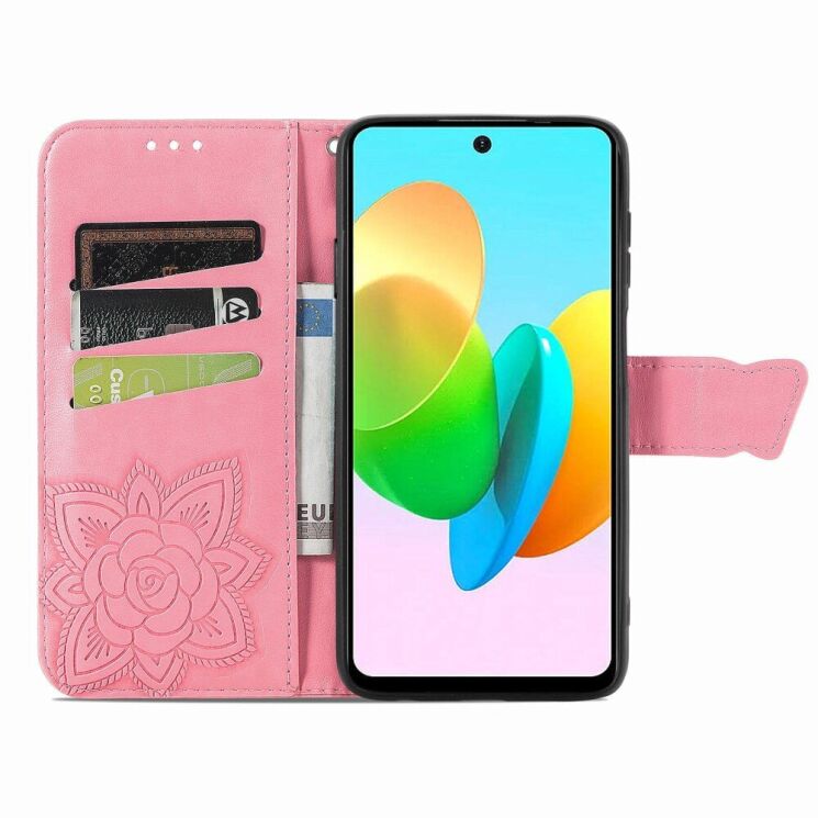 Чохол UniCase Butterfly Pattern для TECNO Spark 20C - Pink: фото 2 з 8