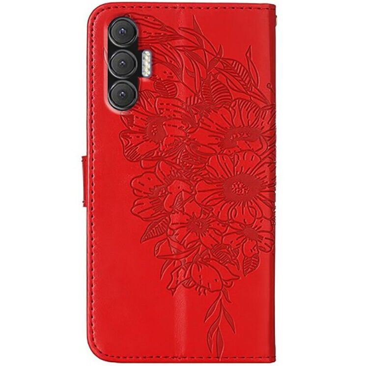 Чехол UniCase Butterfly Pattern для Tecno Spark 8P (KG7n) - Red: фото 7 из 7
