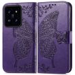 Чехол UniCase Butterfly Pattern для Xiaomi 14T - Dark Purple (365703DV)