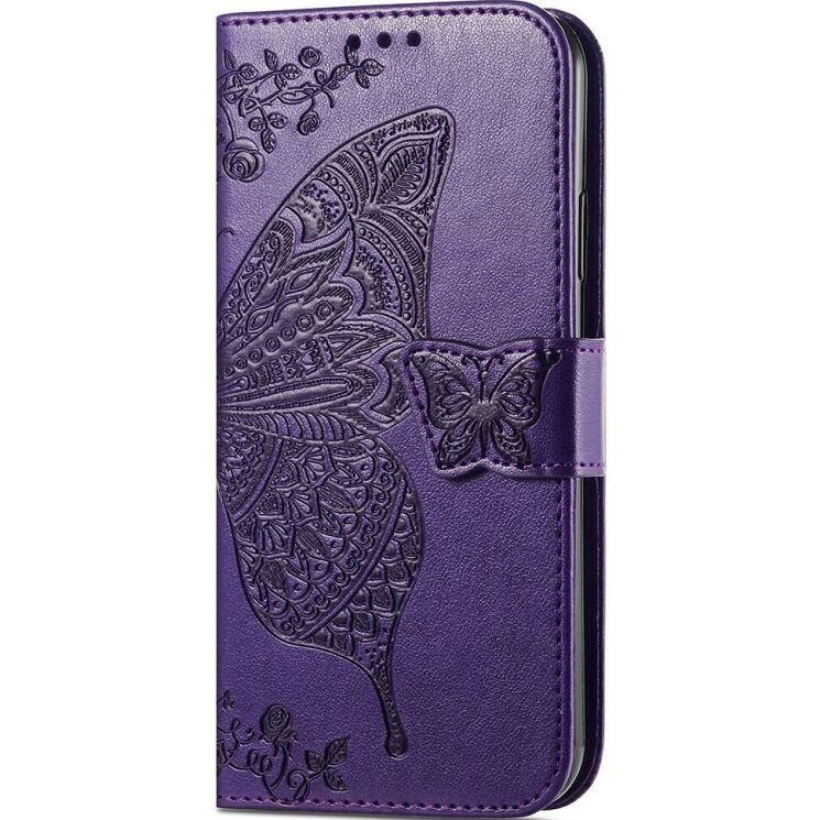 Чехол UniCase Butterfly Pattern для Xiaomi 14T - Dark Purple: фото 5 из 5