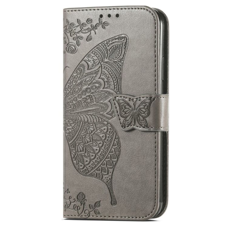 Чехол UniCase Butterfly для Xiaomi Redmi 10 / 10 (2022) / 10 Prime - Grey: фото 3 из 9