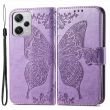 Чехол UniCase Butterfly Pattern для Xiaomi Redmi Note 12 Pro+ - Light Purple (311856LV)