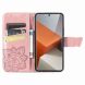 Чехол UniCase Butterfly Pattern для Xiaomi Redmi Note 13 Pro+ - Rose Gold (340546RG). Фото 2 из 6