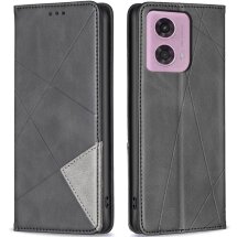 Чехол UniCase Geometric Pattern для Motorola Moto G24 / G04 / G04s / E14 - Black: фото 1 из 8