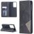 Чехол UniCase Geometric Pattern для Samsung Galaxy S21 Ultra (G998) - Black: фото 1 из 9