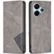 Чехол UniCase Geometric Pattern для Xiaomi Redmi 13 - Grey (356410H). Фото 1 из 7