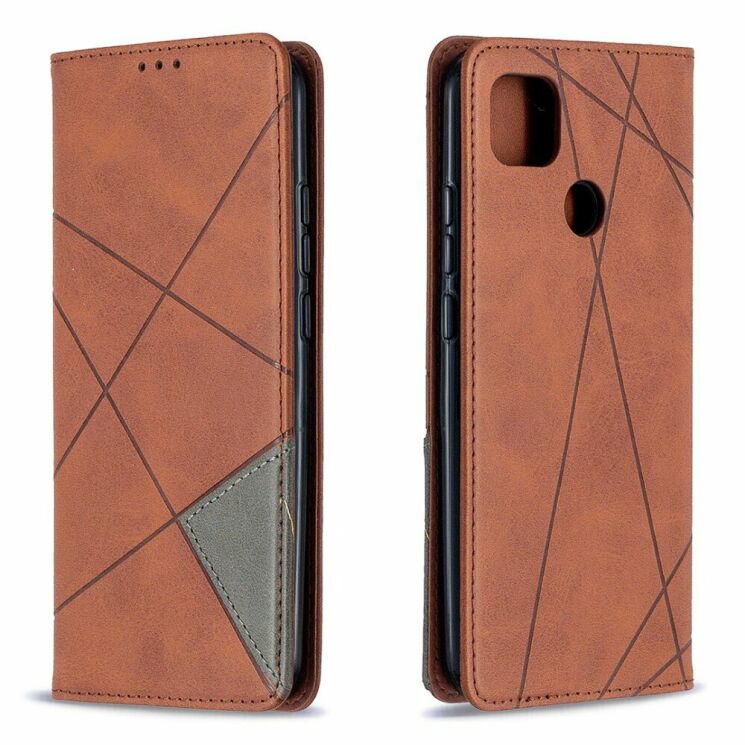 Чехол UniCase Geometric Pattern для Xiaomi Redmi 9C - Coffee: фото 6 из 10