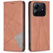 Чехол UniCase Geometric Pattern для Xiaomi Redmi Note 14 5G - Brown (373302Z)