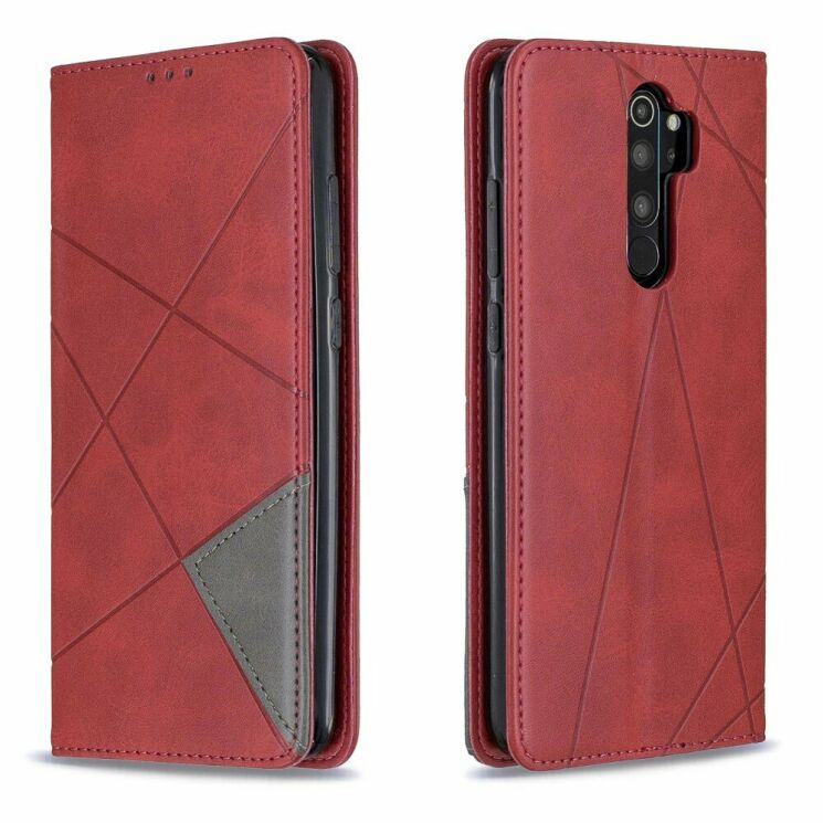 Чехол UniCase Geometric Pattern для Xiaomi Redmi Note 8 Pro - Red: фото 4 из 9