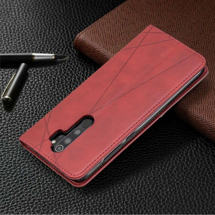 Чехол UniCase Geometric Pattern для Xiaomi Redmi Note 8 Pro - Red: фото 9 из 9