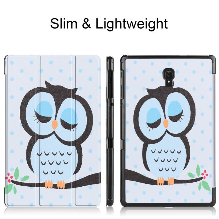Чехол UniCase Life Style для Samsung Galaxy Tab A 10.5 (T590/595) - Sleepy Owl: фото 2 из 7