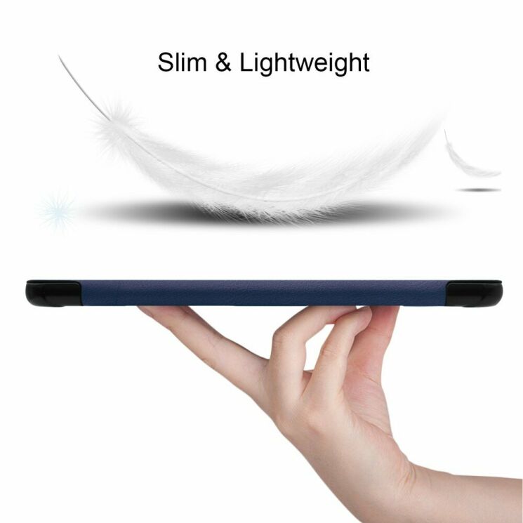 Чохол UniCase Slim для Samsung Galaxy Tab A 8.0 2019 (T290/295) - Dark Blue: фото 2 з 9