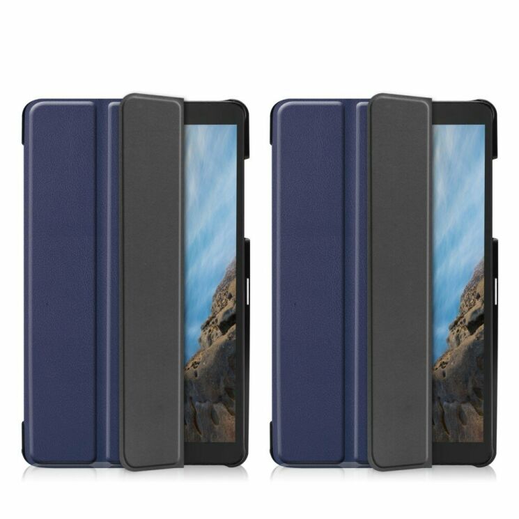 Чохол UniCase Slim для Samsung Galaxy Tab A 8.0 2019 (T290/295) - Dark Blue: фото 3 з 9