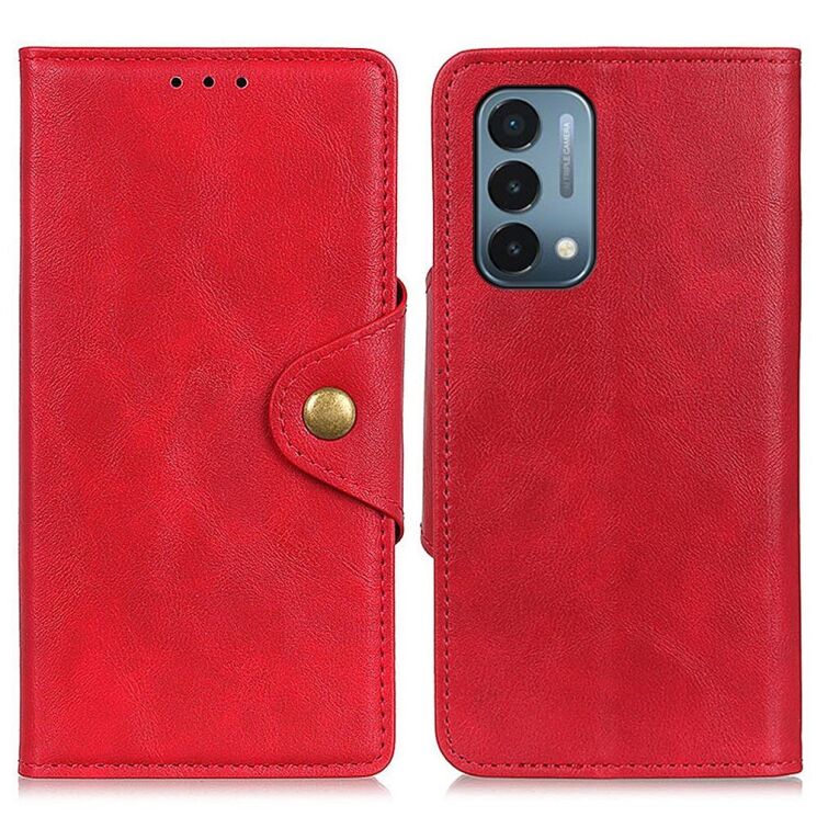 Чехол UniCase Vintage Wallet для OnePlus Nord N200 - Red: фото 2 из 12
