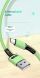 Дата-кабель USAMS US-SJ435 U52 USB to MicroUSB (2.1A, 1m) - Green (895668G). Фото 7 из 17