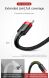 Кабель Baseus Cafule USB to Type-C (3A, 2m) CATKLF-CG1 - Black / Grey (896520B). Фото 8 з 18